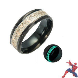 Bague Spiderman. Bague lumineuse spiderman