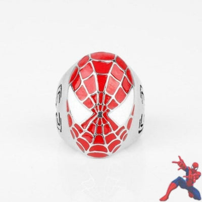 Bague Spiderman. Chevalière Spiderman