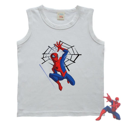 Débardeur Spiderman Blanc pour enfant