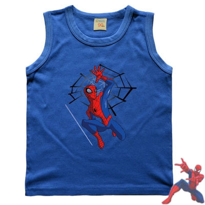 Débardeur Spiderman pour enfant Bleu Marine