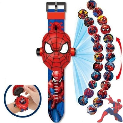 Montre spiderman projecteur