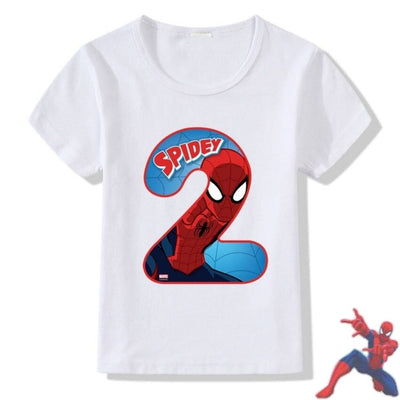 T-shirt Spiderman 2 ans. T-shirt enfant.