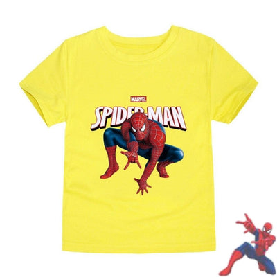T-Shirt Spiderman Marvel | Adulte | Jaune